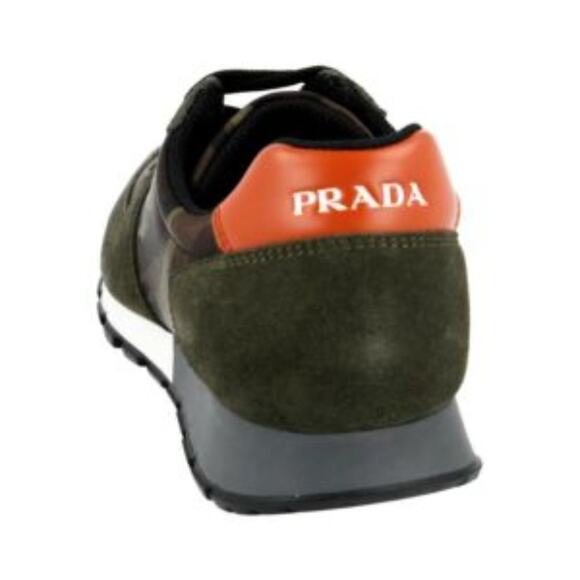 Authentic Luxury Prada MatchRace Trainers Shoes Camouflage Suede - Slightly Used - Picture 6 of 8